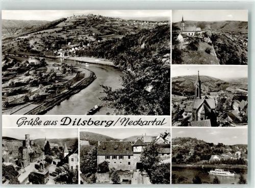 Dilsberg Burgfeste Jugendherberge Fahrgastschiff Binnenschiff