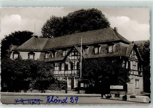 Rhöndorf Broehl`s Hotel Wolkenburg Emailleschild ADAC