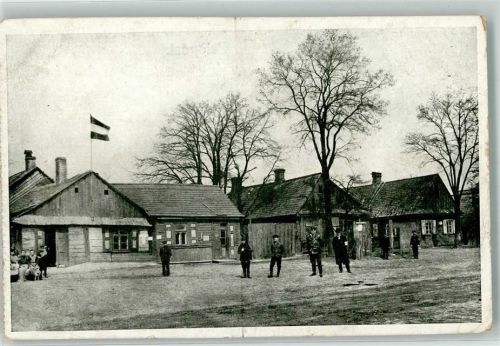 Brest 1917 Feldpost WK I Straße