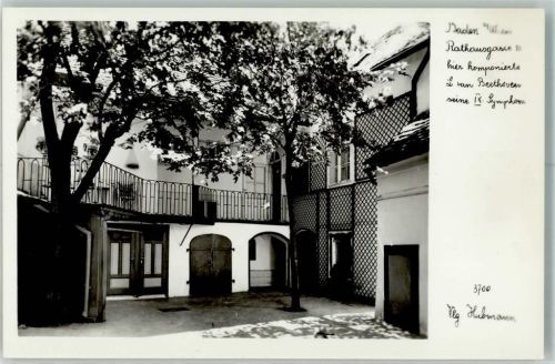 Baden Rathausgasse hier komponierte er seine IX. Symphonie