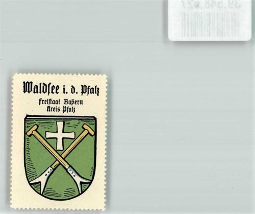 Waldsee Waldsee i.d. Pfalz Freistaat Bayern Kreis Pfalz