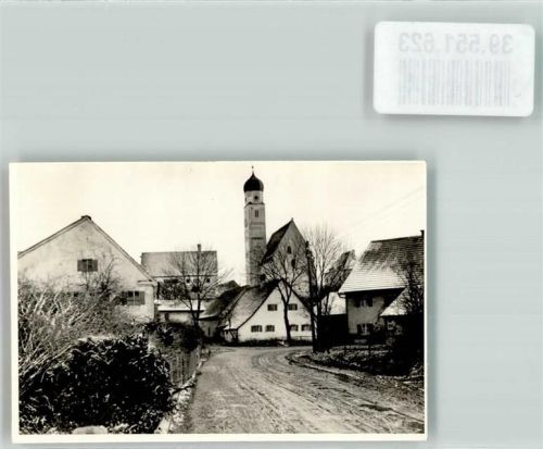 Prittriching 1943 Kirche St. Peter und Paul Ort handschriftlich