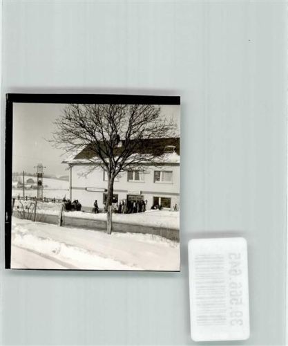 Wildewiese Pension Heimann im Winter Ort handschriftlich