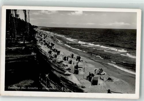 Neu Schleffin 1939 Schwimmbad Strand WK II