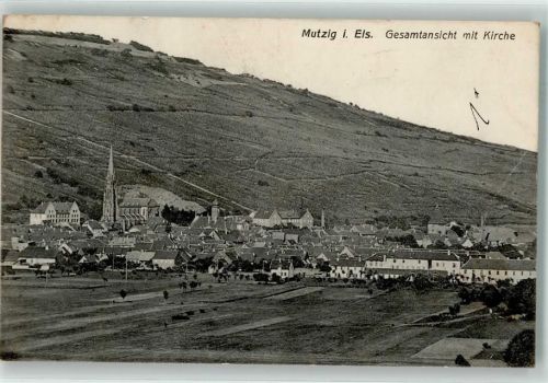 Mutzig 1910 Kirche