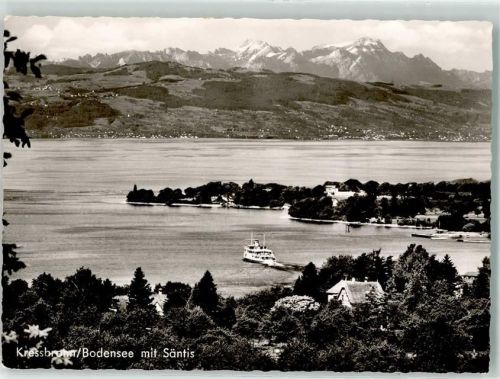 Kressbronn Mit Säntis Fahrgastschiff