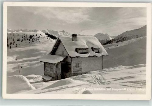 Ladis 1933 Hüttenstempel Skihütte Obladis