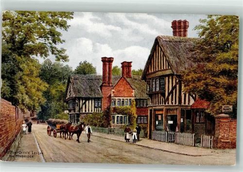 Royal Tunbridge Wells sign. Quinton Postamt Tonbridge