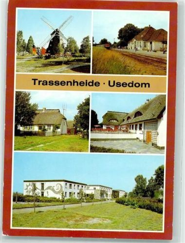 Trassenheide Windmühle Bahnhof Gasthaus Waldhof