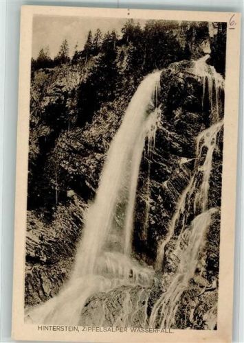 87541 W8973 Hinterstein - Zipfelsalper Wasserfall