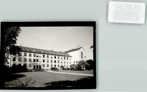 Buchloe Krankenhaus Foto Original aus Archiv eines Ansichtskartenverlags Ort handschriftlich