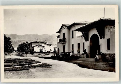 Blida Hopital Psychiatique de Blida Joinville Pavillon de la Direction et allee centrale Auto Pharmacie Apotheke