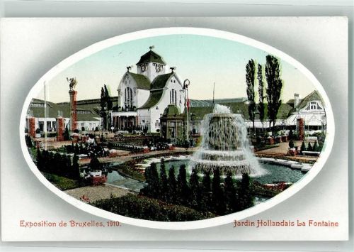 Brüssel Bruxelles Ausstellungen 1910 - Ausstellung 1910
