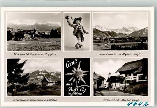 Oy Tracht Hotel zum Löwwn Pension Schwestern-Erholungsheim Zugspitze