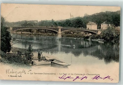 Chennevieres-sur-Marne 1903 Brücke