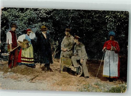 1917 Tracht Feldpost WK I östlicher Kriegsschauplatz