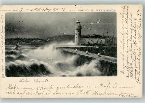 Scarborough 1901 Leuchtturm