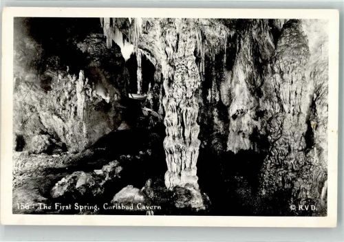 Carlsbad The First Spring Carlsbad Cavern Höhle Tropfsteinhöhle