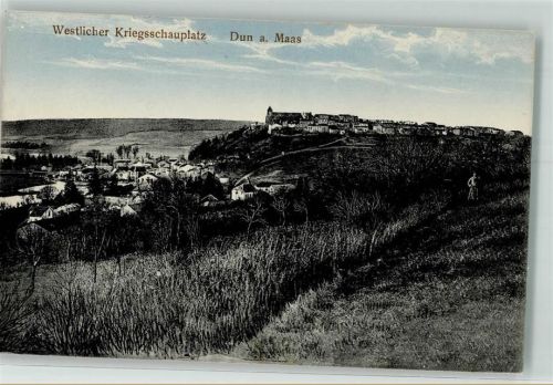 Dun 1915 Feldpost WK I 33. Inf.Div.