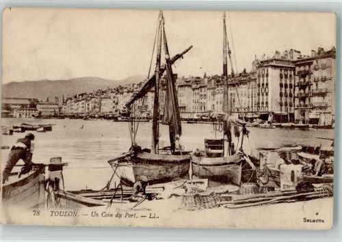 Toulon Hafen Feldpost WK I