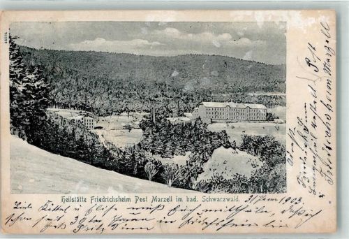 Friedrichsheim 1903 Heilstätte