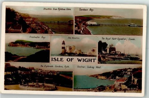 Isle of Wight Leuchtturm The Needles Hafen Esplanade Gardens Ryde Ventnor