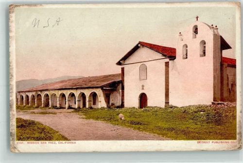 Santa Barbara 1913 Kirche Mission San Yynez
