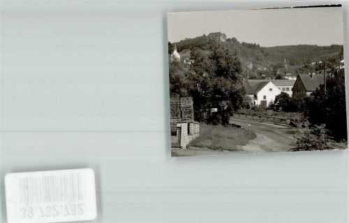 Schwalenberg Anfahrt zur Burg Schwalenberg Foto Original aus Archiv eines Ansichtskartenverlags Ort handschriftlich