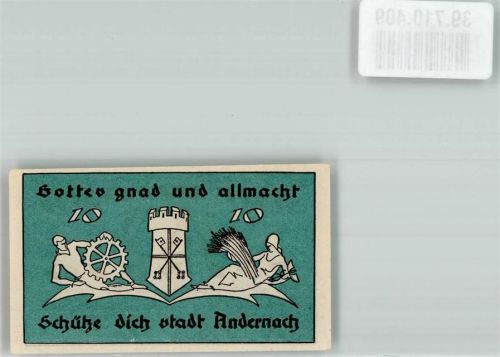 Andernach 1920 10 Pfennig