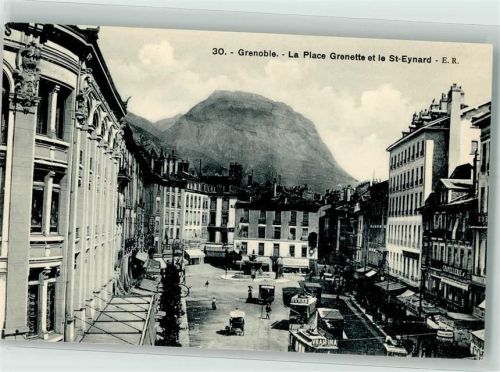 Grenoble Place Grenette Straßenbahn