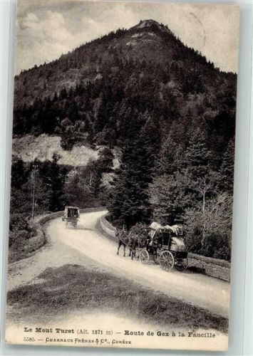 Gex 1908 Mont Turet Kutsche