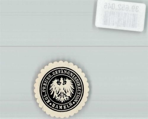 Hameln Kgl. Preuss. Gefängnisdirection Hameln