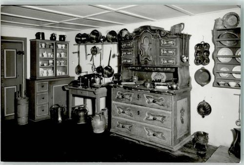 Weiler-Simmerberg Museum Ausstellung Ort handschriftlich Foto Original aus Archiv eines Ansichtskartenverlags