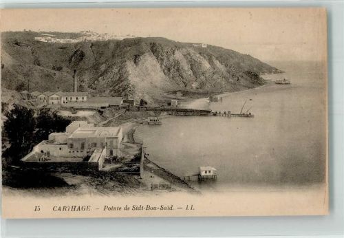 Karthago Hafen Ponte de Sidi Bou-Said