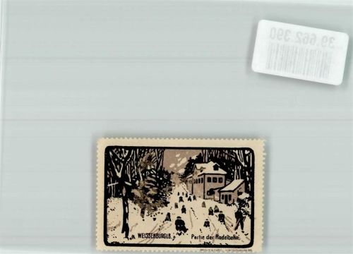 Weißenburg Winter Die Rodelbahn