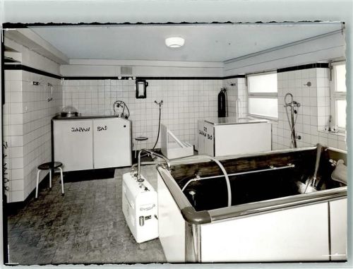 Kripp Sanatorium Ort handschriftlich Foto Original aus Archiv eines Ansichtskartenverlags