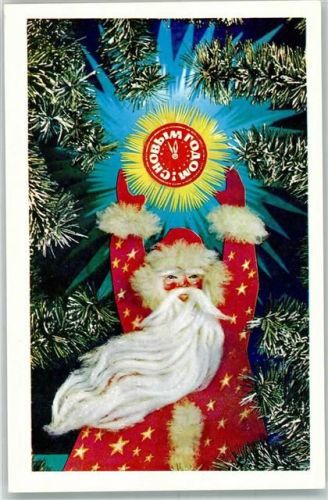 Weihnachten Väterchen Frost Neujahr Bildkarte