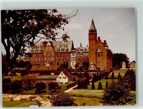 Montabaur Kloster Kirche Ort handschrfitlich Foto Original aus Archiv eines Ansichtskartenverlags