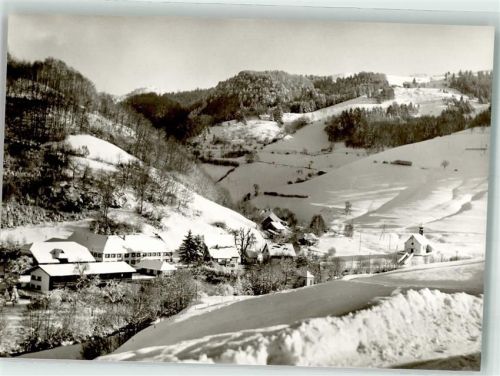 Münstertal Ortsteil Spielweg im Schnee versunken Fotograf Heinz Pfefferle