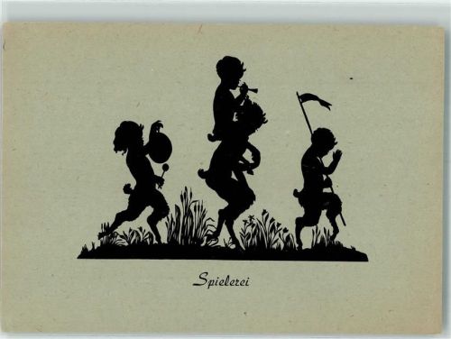 Spielerei Kindliche Chimären beim Tanz auf der Wiese