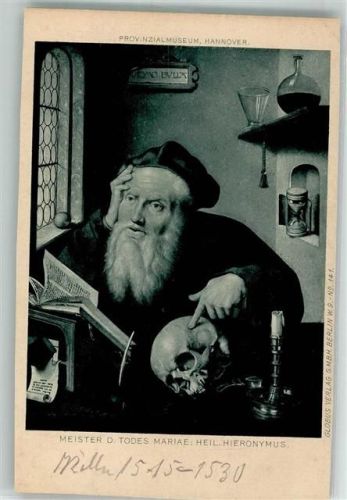 Meister D. Todes Mariae Heil. Hieonymus Globus Verlag No. 141