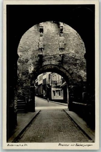 Andernach Rheintor Bäckerjungen