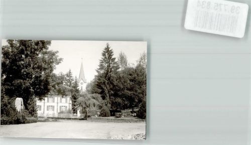 Weiler-Simmerberg mit Kirche St. Joseph Foto Original aus Archiv eines Ansichtskartenverlags Ort handschriftlich