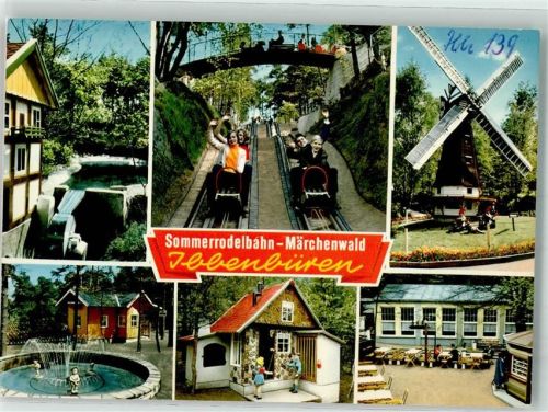 Ibbenbüren Sommerrodelbahn Märchenwald Wassermühle Hänsel und Gretel Gasthaus Windmühle