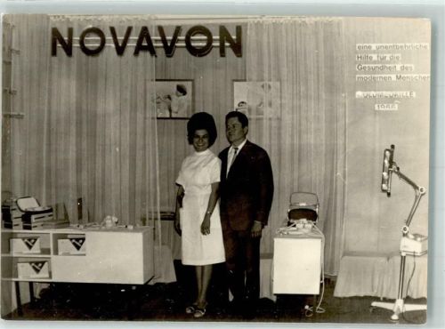 1966 Messestand der Firma Novavon Schallwellengeräte
