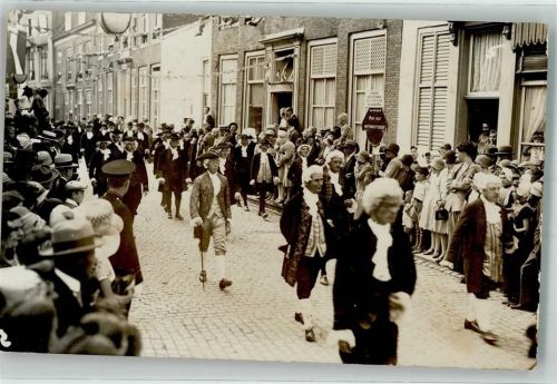 Hull Ort handschriftlich Festzug Tracht