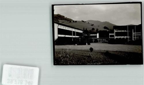 Untermünstertal Schule Foto Original aus Archiv eines Ansichtskartenverlags Ort handschriftlich