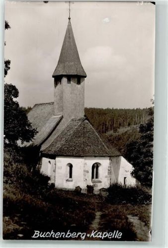 78126 W7744 Buchenberg , Schwarzw FOTO KEINE AK Nikolauskirche Foto Original aus Archiv eines Ansichtskartenverlags Ort handschriftlich