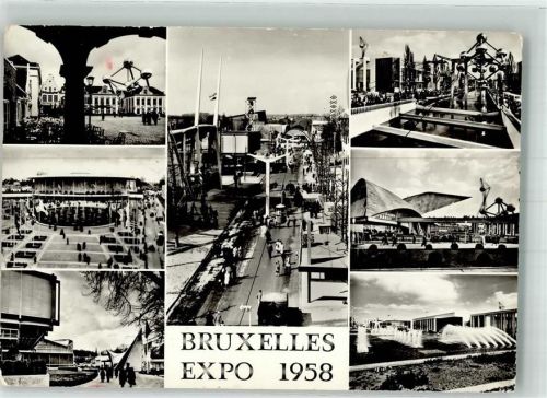 Brüssel 1958 Denkmal Atomium Ausstellung EXPO 1958