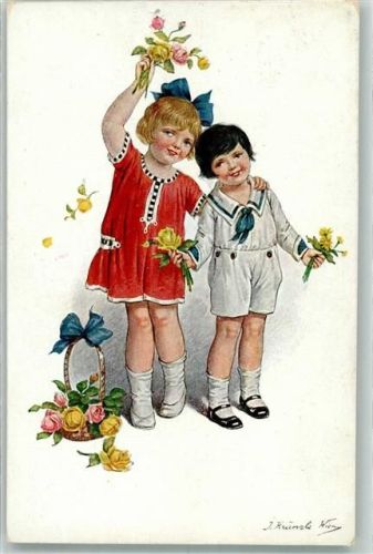 Kinder Blumen Rosen BBAH Nr.128